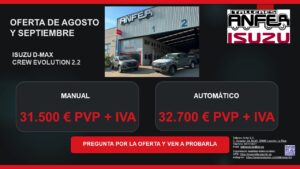 Oferta CREW Evolution Isuzu